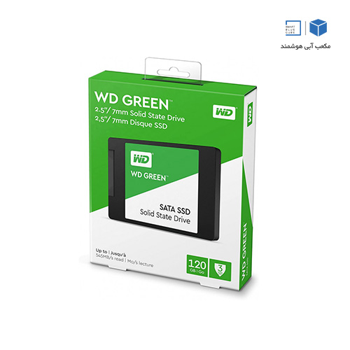 حافظه ssd وسترن دیجیتال مدل GREEN ظرفیت 120GB